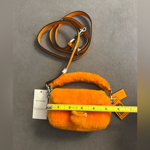 NWT! Viral Coach Orange Lil Nas X Drop Tabby Mini Bag Limited Edition - Picture 3 of 12